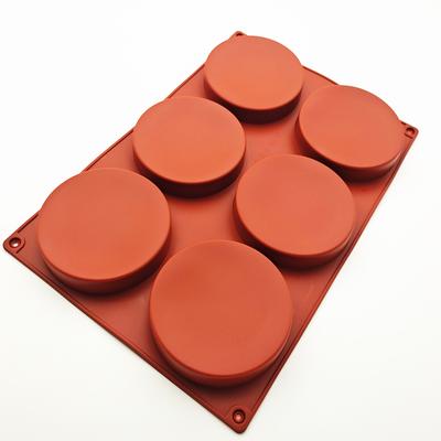 Silikonová forma na dort velké velikosti Sufle 33*22.5*2cm Průměr 10CM Kulatá forma na pečení čokolády