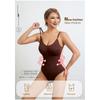Nahtloser formgebender Bodysuit für Damen mit Bauchkontrolle, Po-Anhebung, Trägern, Schlankmachende Shapewear