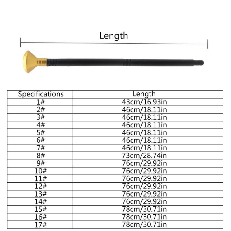 Pharaoh Scepter Egyptian Style Staff Cosplay Halloween Costume Prop Women Men