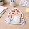 Creative Cartoon Mouse Pad Soft Keyboard Pad Cute Wristband Mouse Mat  Computer Accessories
