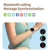 CY19 1.32 inch AMOLED Screen Bluetooth-compatible Call Ultra-Thin Women Health Monitoring Smart Watch