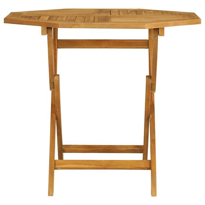 Maison Exclusive - Ensemble à manger de jardin 5 pcs Bois de teck massif