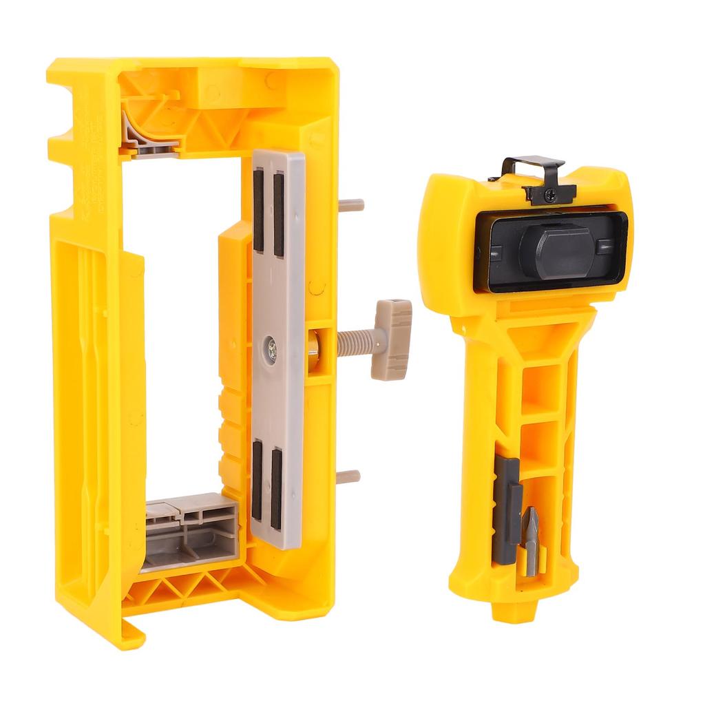 Door Hinge Latch Installation Kit Plastic Accurate Adjustable Door Hinge Jig and Latch Installation
