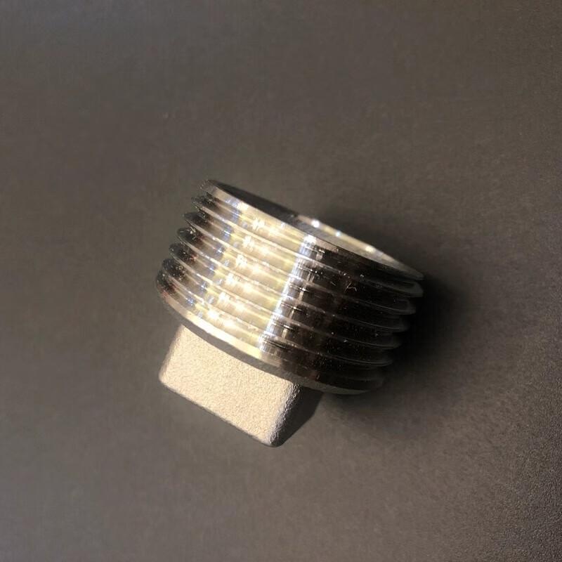 Stainless Steel External Thread Plug