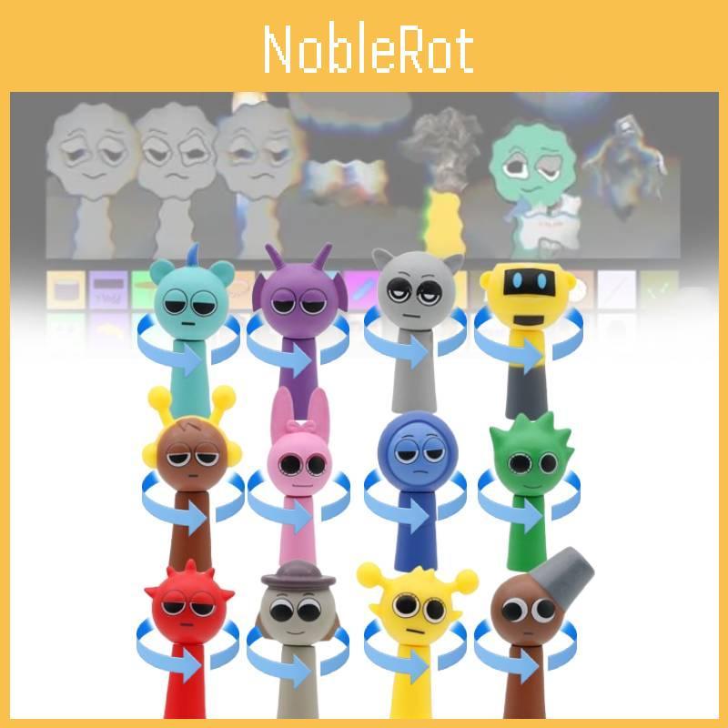 Premium Pvc Sprunki Rhythm Box Collectible Figures For Vibrant Desktop Dcor And Games