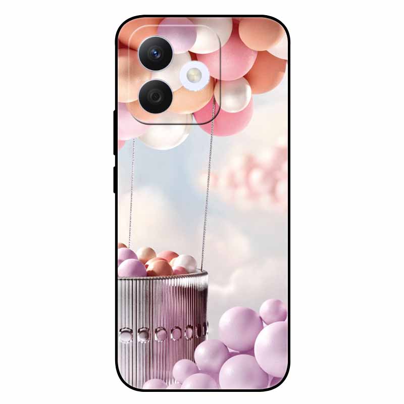For Honor X60i Case Soft Silicone TPU Cat Lion Fashion Back Cover for Huawei Honor X60i 5G Cases HonorX60i Shockproof Cartoon