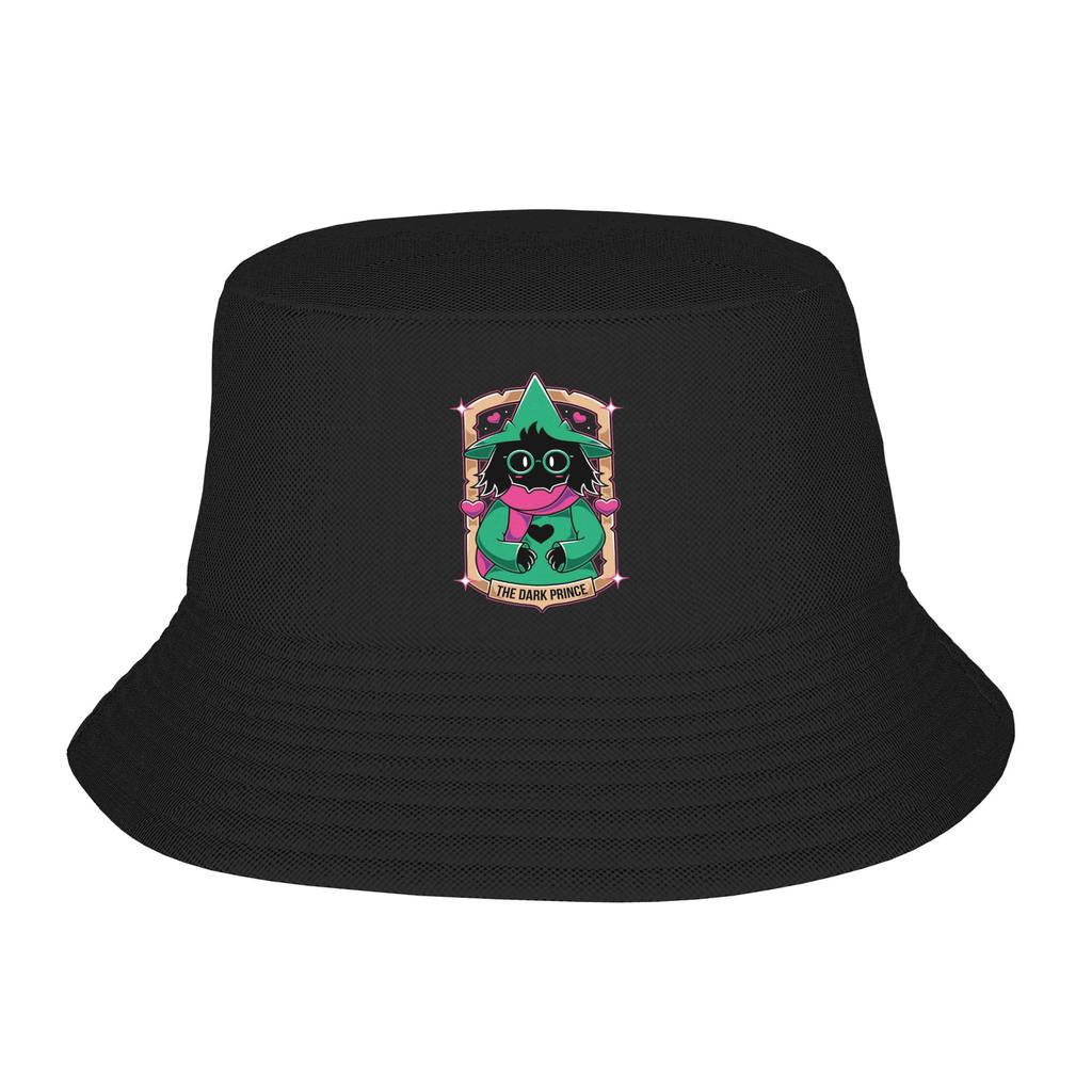 Deltarune Its TV TIME Bucket Hats Spring Picnic Headwear Stuff Tenna Fishing Hat for Women Unisex Boonie Hat Lightweight