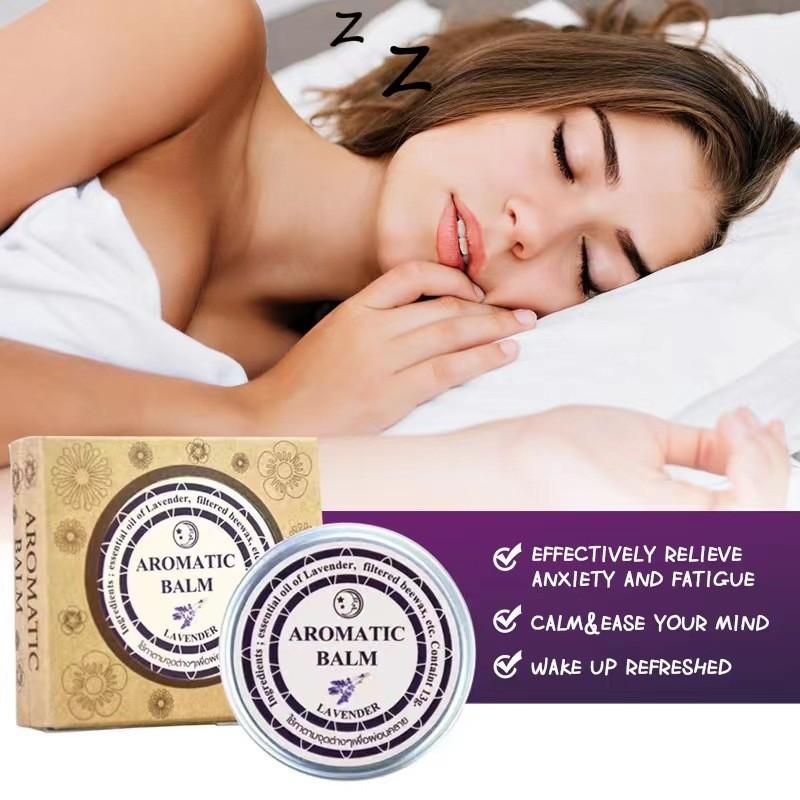 Lavender Calming Herb Infused Sleep Balm For Relaxing Experience Aromatherapy