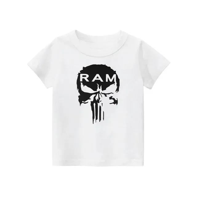 Rock Style Men Women Short Sleeve T Shirt Fashion Print Brand Tshirt Summer Classic Cotton T-Shirt Male Female Clothes Tees Tops