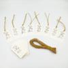 8cm Large 50Pcs/Set Skeleton Key Bottle Opener With Tag Card Twine Suitable For Wedding Gift, Baby Shower Party Gifts