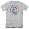Rocky - Mighty Micks Gym - Adult Unisex Short Sleeve T-Shirt - Gray