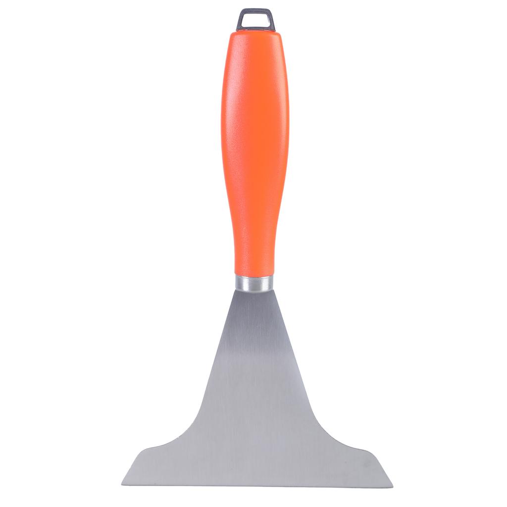 Heavy Duty Griddle Handle Scrapers for Flat Top Stainless Steel Food Scrapers Outdoor Antislip Grill Scrapers Tool