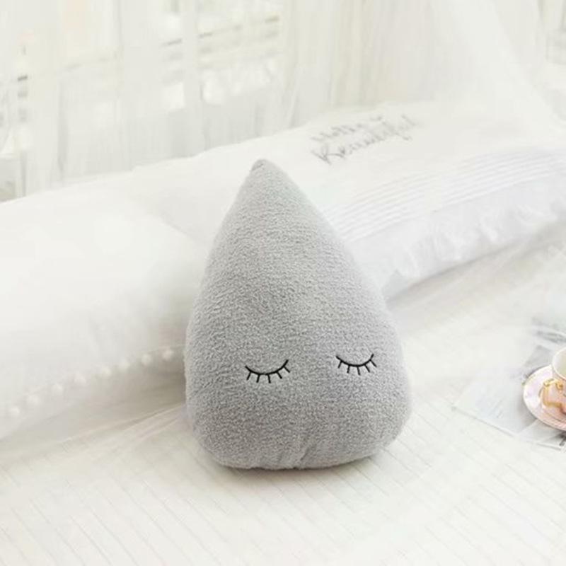 INS Starry Sky Series Throw Pillow | Plush Cloud, Moon, Raindrop, and Star Sofa Cushions for Children's Room Decor