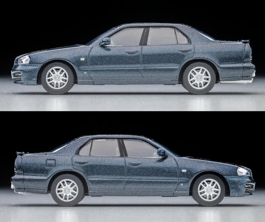 TOMYTEC Tomica Limited Vintage Neo Nissan Skyline Sports Sedan Navy Blue Finished Model 335290 1/64 LV-N170c 4-Door 25GT-X