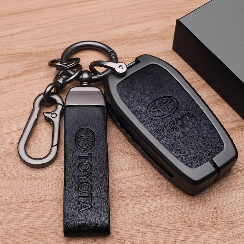 AOP1 Car Remote Key Case Cover for Toyota GR RAV4 Crown Hilux Fortuner Corolla SE 2023 Camry Yaris Land Cruiser Prado Venza Accessory