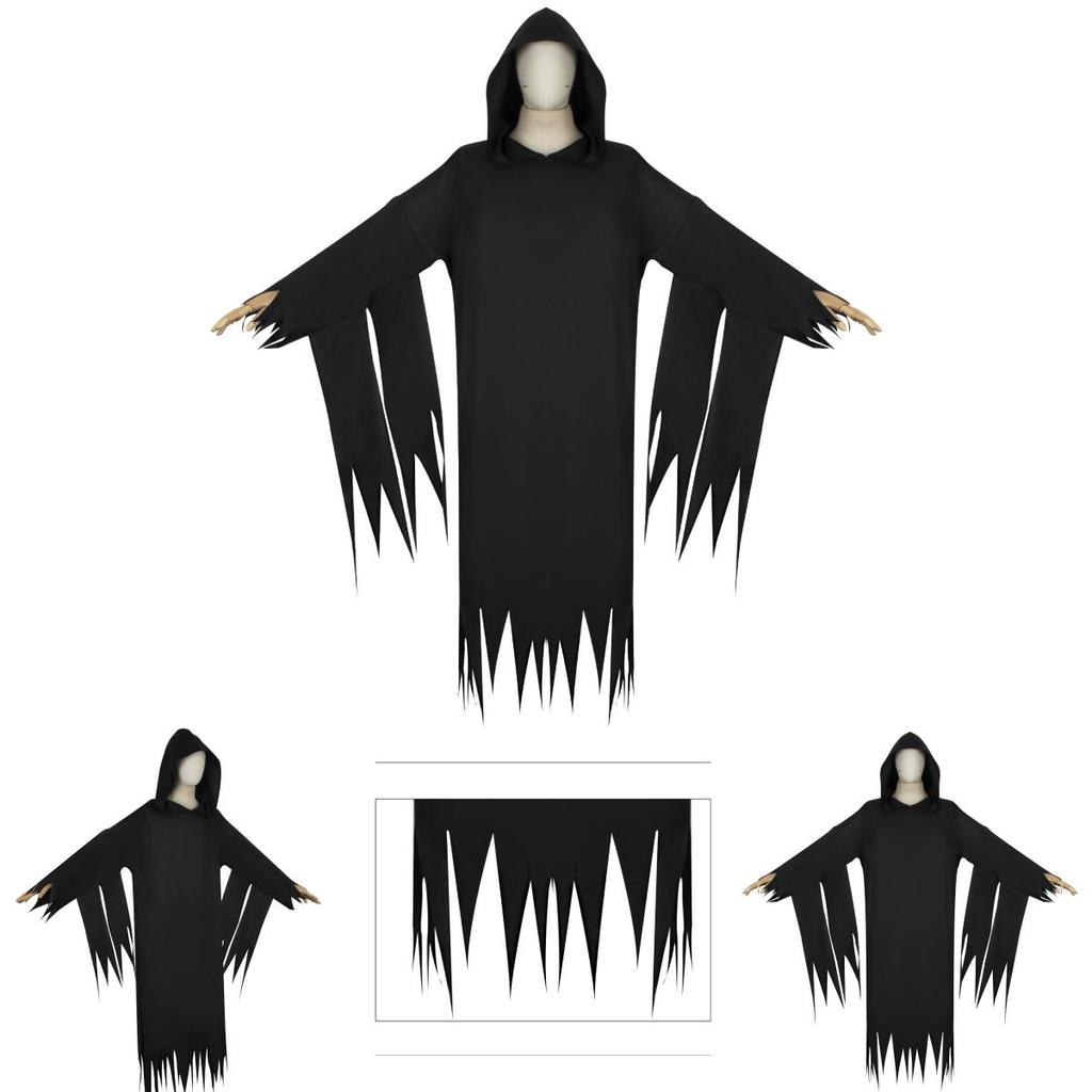 Costume con Mantello in Fibra di Poliestere Scream VI per Festa Horror