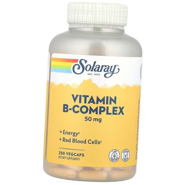 Витамины группы В, Vitamin B-Complex 50, Solaray (36411089)