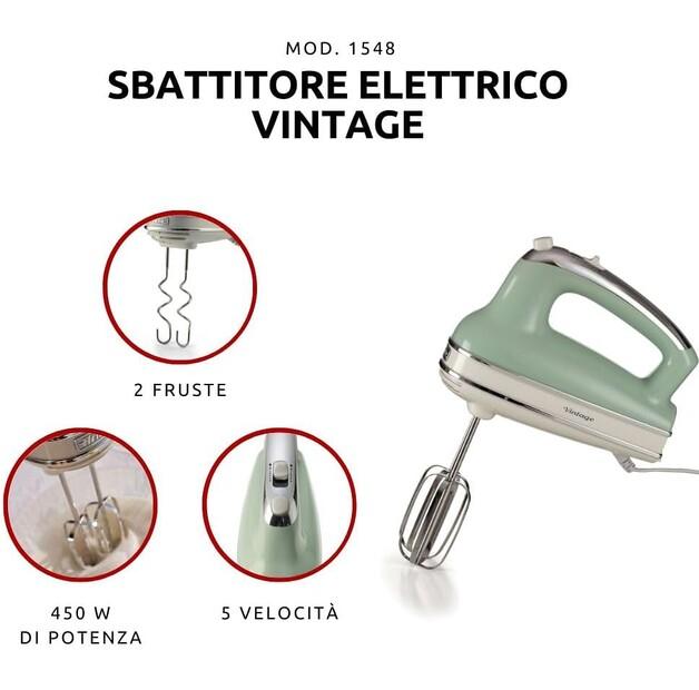 Hand Mixer Ariete 1548/04 Vintage