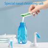 300ML Portable Nasal Wash Bottle with Cleaning Salt Pressure Sinus Rinse Cleaner Nasal Irrigation for Adults and Kids