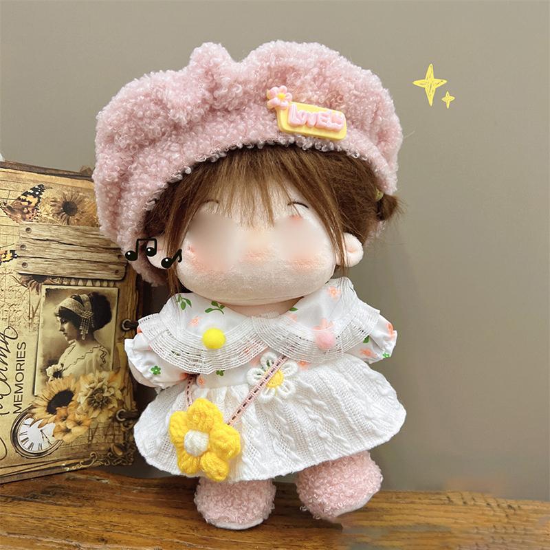 Pretty Dress Set Clothes For 20Cm Cotton Doll Plush Toys Dress Up Clothing Princess Skirt Cute Fresh Princess Dress Set