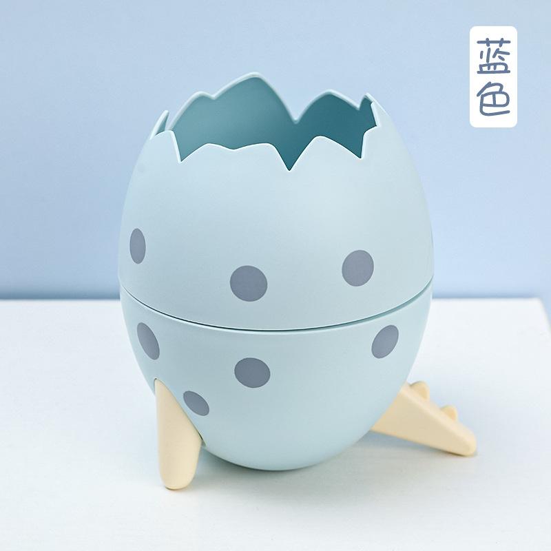 Kawai Multifunctional Cute Dinosaur Egg Pen Holder Fashionable Office Desk Decoration Storage Box Personalized Diy Stationery