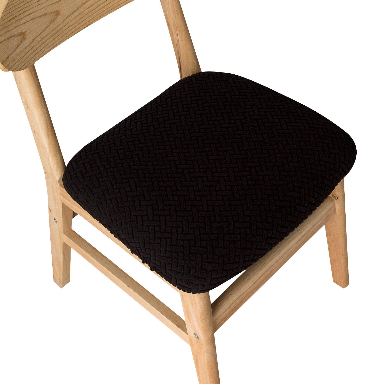 1 Stück Stuhlhussen Stretch Ölfest Und Staubdicht Stuhlsitzbezug Anwenden Für Esszimmer Hochzeit Wohnzimmer 1PC