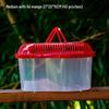 Transparent Handheld Pet Breeding Box - Large, Medium & Small Sizes for Turtles, Goldfish, or Hamsters.