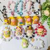 Cartoon Star Person Doll Pendant Beaded Mobile Phone Chain Keychain Car Bag Pendant