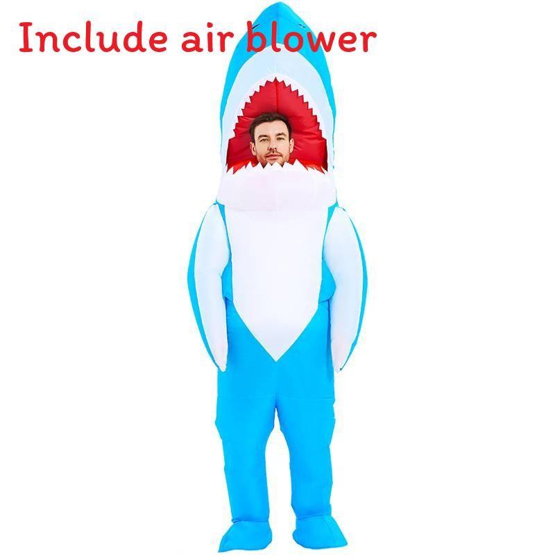 Flamingo Clown Shark Pig Koala Animal Inflatable Suit Cosplay Halloween Party