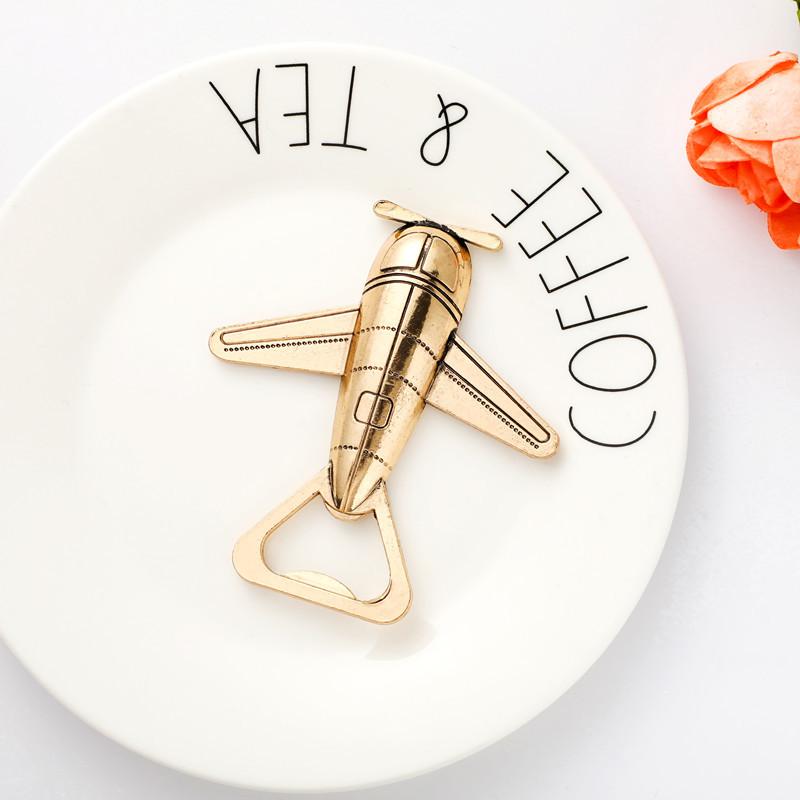 20pcs Airplane Beer Bottle Opener Creative Small Gifts Home Daily European-style Wedding Wedding Return Gift Small Gift