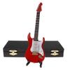 Wooden Mini Wooden Electric Guitar Mini Musical Instrument Model  Room Decoration