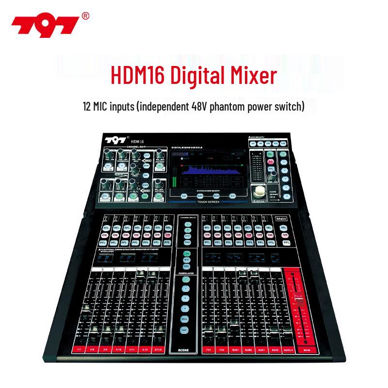 797audio HDM16 Digital PA Mixer