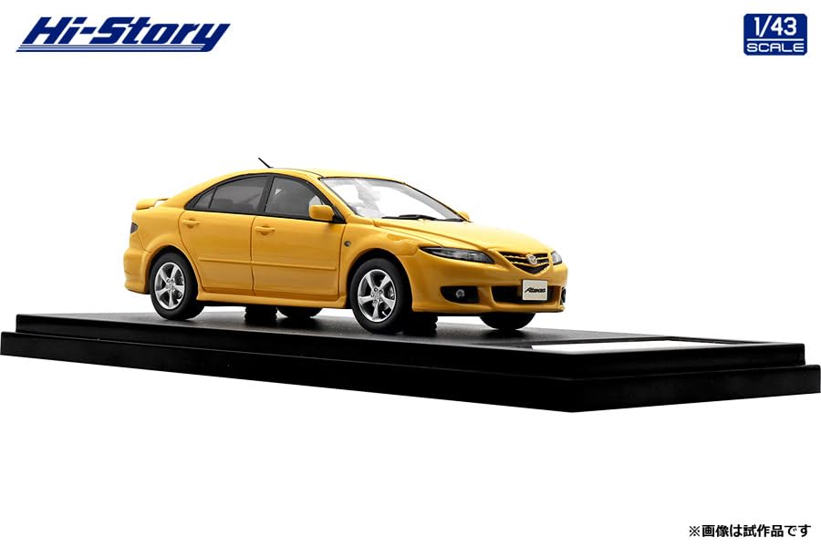 INTERALLIED Hi Story Mazda Atenza Sport 23S Canary Yellow Mica Finished Product 1/43 (2000)