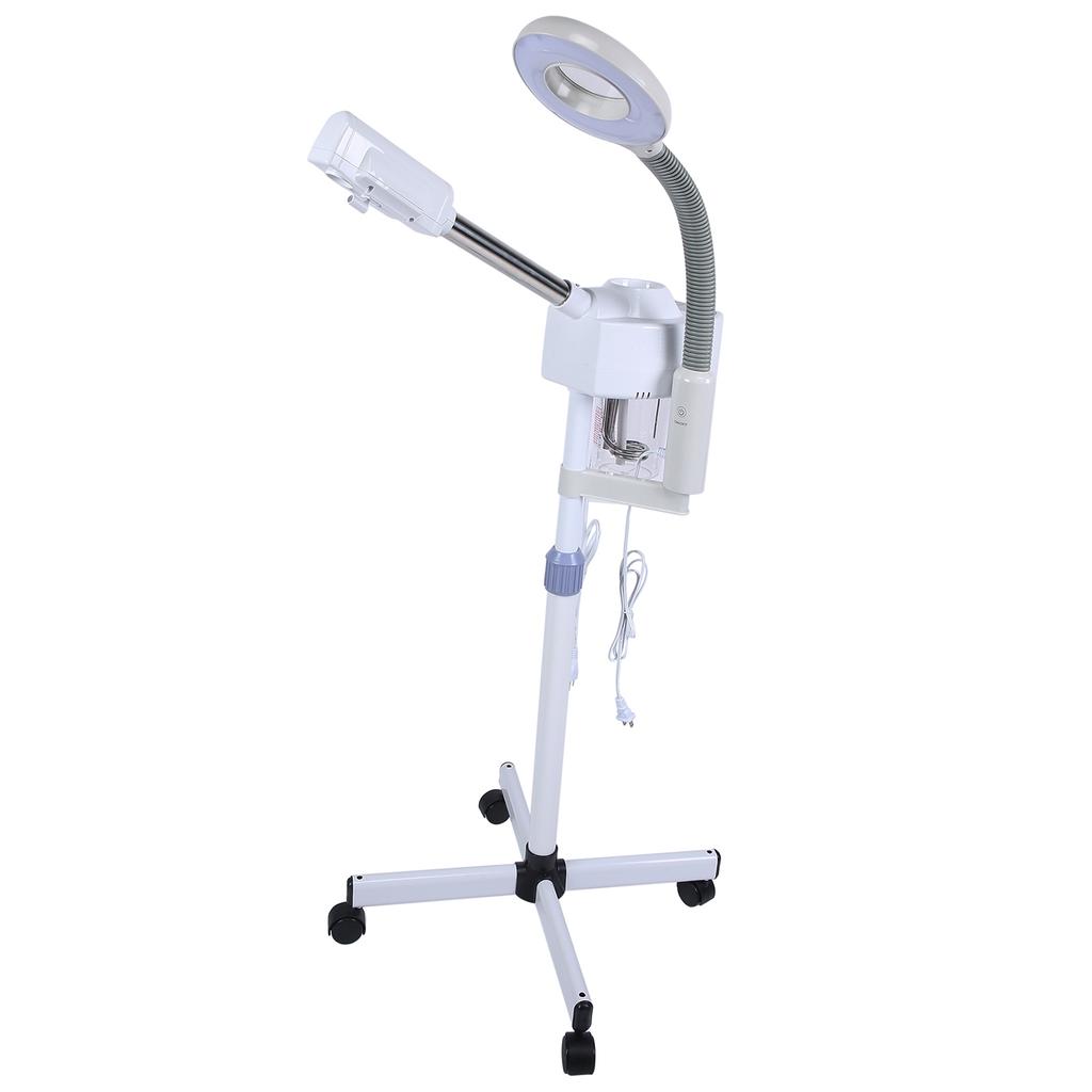 2 In 1 5X Magnifying Facial Steamer Lamp Hot Ozone Beauty Machine Spa Salon