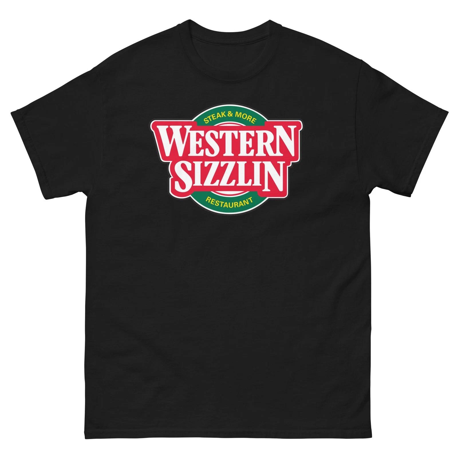 Western Sizzlin Black Graphic T Shirt Unisex classic tee 3XL