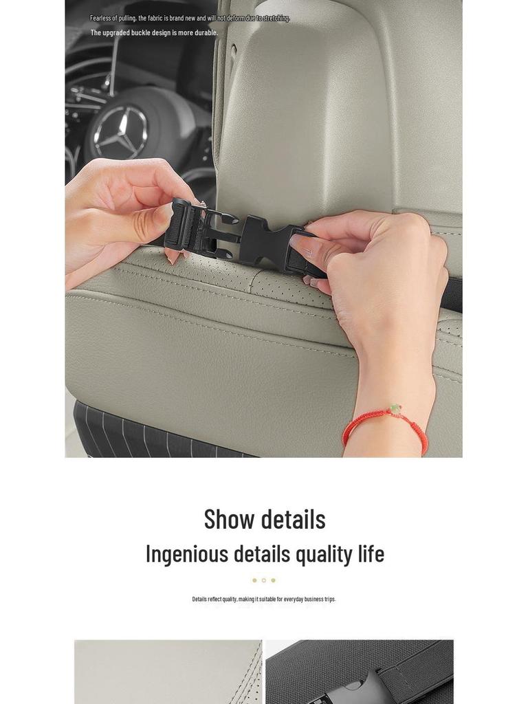 Zeekr 7X/009/007/MIX Headrest and Lumbar Support Neck Protection