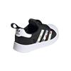 Adidas Originals Superstar 360 Trendy Sports Durable Low-Top Walking Shoes Baby Shoes Black White JS0685