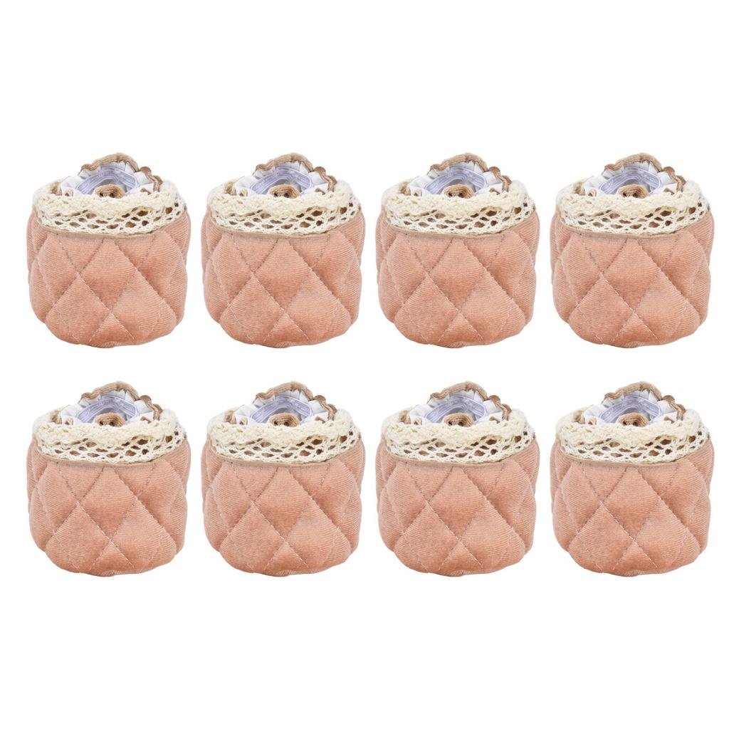 20Pcs Furniture Leg Covers Covers Flannel Lace Thickened Chair Legs Floor Protectors Wear Resistant