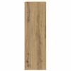 8 piece wall mounted TV cabinet set Artisan Oak finish engineered wood