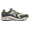 Saucony Grid Fusion LC Unisex Beige Green Retro Running Shoes S79093-3