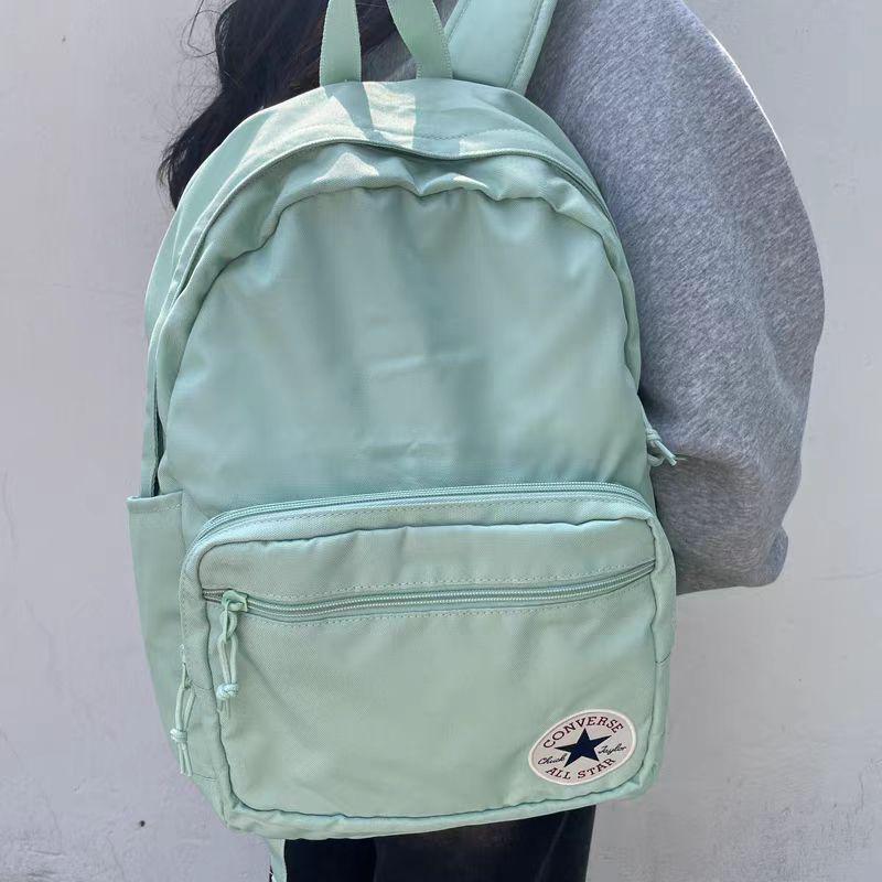 High-Quality Trendy Converse Backpack - Large Capacity Laptop Schoolbag for Sports, Travel, and Students