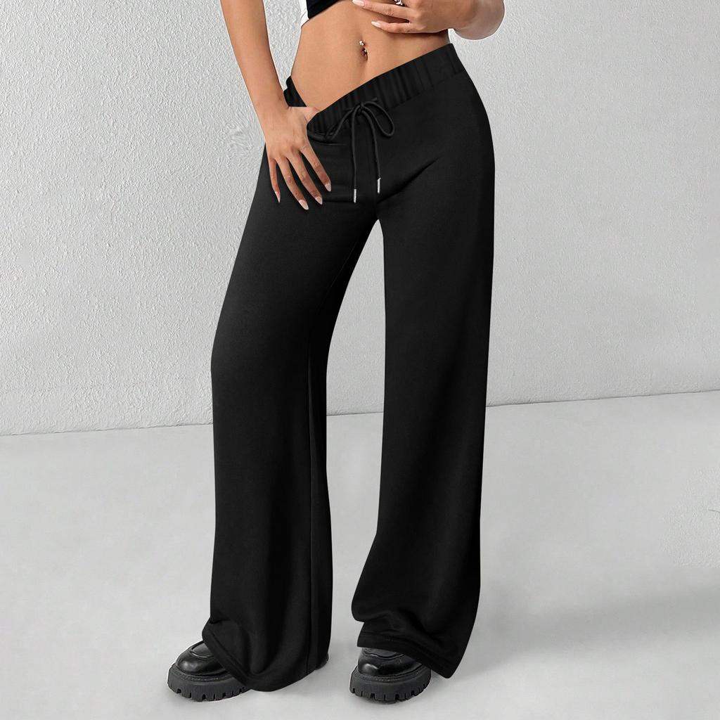Women's High Waisted Wide Leg Sweatpants Casual Jogger Pants