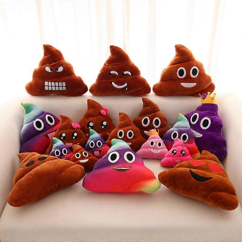 Wholesale Cartoon New Expression Poo Plush Toys Cute Funny Quirky Funny Poop Cushion