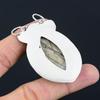 Daughters Day Deal 925 Silver Spider Web Jasper Gemstone Trendy Pendant Jewelry
