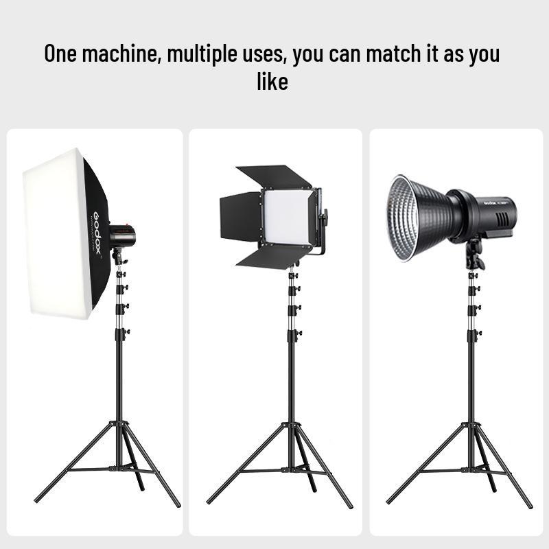 Tripé Resistente de 4m para Fotografia de Cinema e TV, com Mola, Tubo Espessado, Forte Capacidade de Carga, Estável.