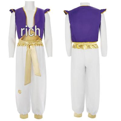 Cross-border Halloween Aladdin Prince Costume: One Thousand and One Nights Cosplay Attire