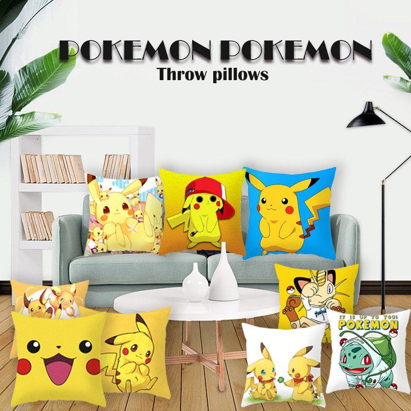 Decorative Cushion Cover Pillow Case Sofa Soft Back Protector Suopport