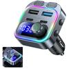 FM Transmitter Multifunctional Car MP3 Player Dual PD Type-C Car Bluetooth 36W Port Charging 5.0 Fast Electronic K9X4