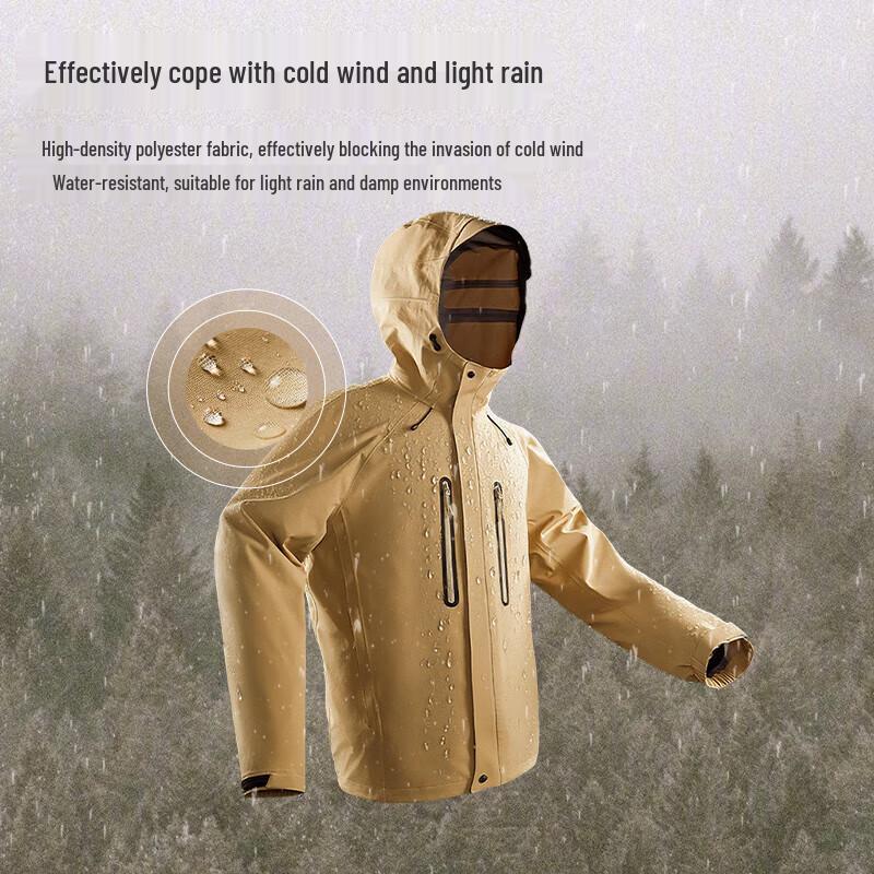 JOEONE Men's Windproof Anti-static Commuter Jacket