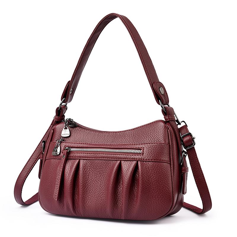 High Quality Soft PU Leather Women's Crossbody Bag, Fashionable Women's Shoulder Bag, Suitable for Daily Use, Shopping, Commuting